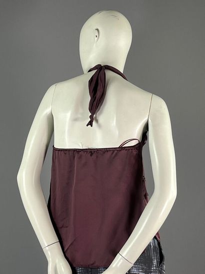 PAULE KA 
2 pièces
top en soie couleur aubergine
deux...
