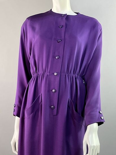 JEAN LOUIS SCHERRER Boutique - Robe en crêpe...
