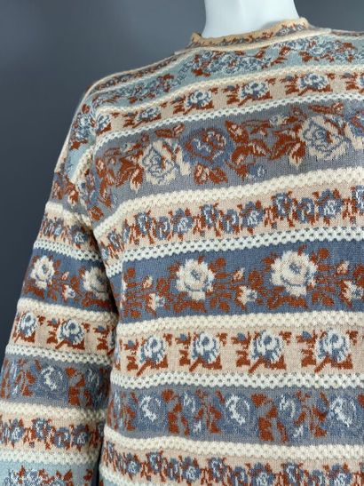 KENZO - Pull
Modèle rose et bleu gris à manches...