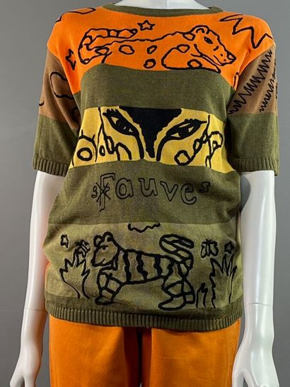 JEAN CHARLES DE CASTELBAJAC - Top.

Modèle...