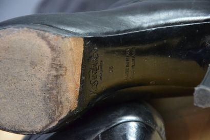 YVES-SAINT-LAURENT Rive gauche - Bottes à...