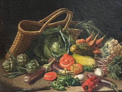 Ecole ESPAGNOL du XIXe siècle
Nature morte...