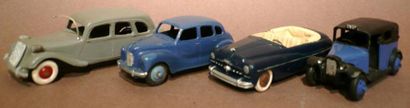 DTF - DTA - NOREV
4 Voitures berline - cabriolet...