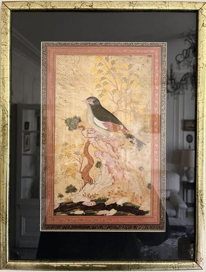 Deux cadres oiseaux (copies photocopies)
Dimensions...