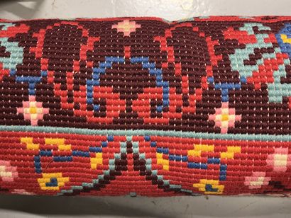 Lot de deux tapis en laine (travail mode...