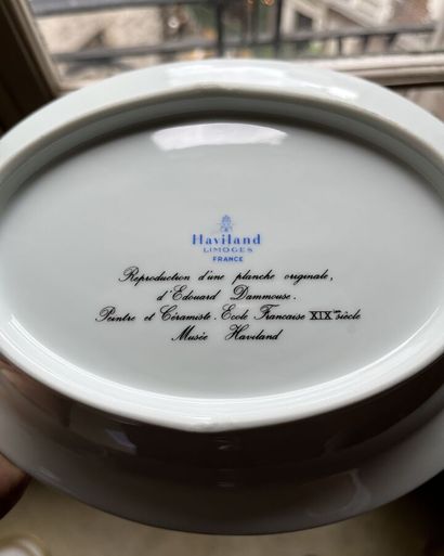 HAVILAND à LIMOGES FRANCE, Service de table...