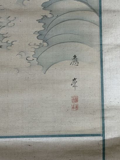 JAPON - Epoque MEIJI (1868 - 1912)
Encre...