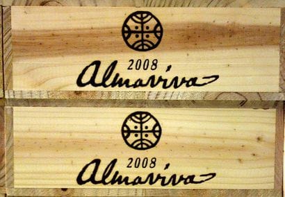 12 Bouteilles ALMAVIVA 2008 - Chili Caisses...