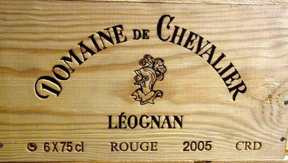 12 Bouteilles DOMAINE DE CHEVALIER 2005 -...