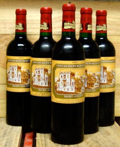 6 Bouteilles Château DUCRU BEAUCAILLOU 2001...