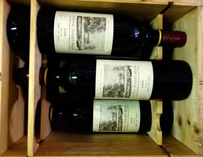 5 Bouteilles Château DUHART MILON 2009 -...