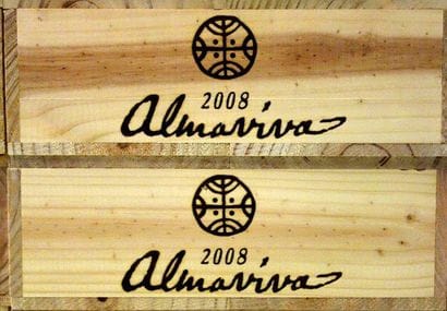 12 Bouteilles ALMAVIVA 2008 - Chili Caisses...