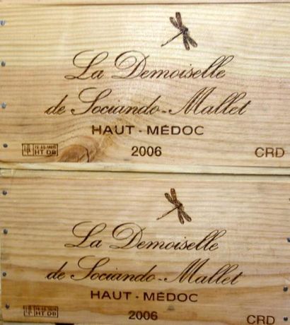 12 Bouteilles LA DEMOISELLE SOCIANDO MALLET...