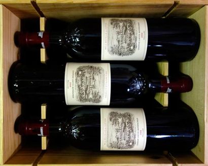 6 Bouteilles Château LAFITE ROTHSCHILD 2004...