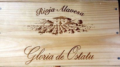 12 Bouteilles GLORIA DE OSTATU  2001 - Rioja...