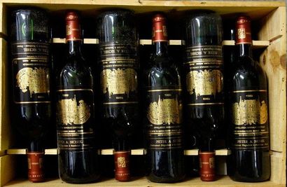 12 Bouteilles Château PALMER 1989 - Margaux...