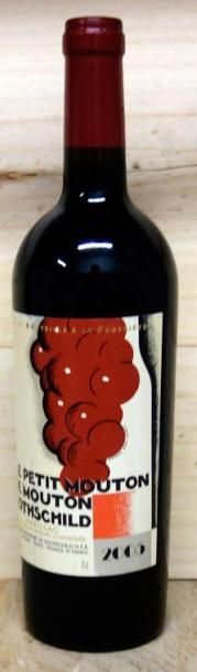1 Bouteille Château PETIT MOUTON ROTHSCHILD...