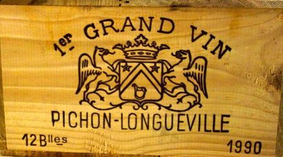 12 Bouteilles Château PICHON LONGUEVILLE...