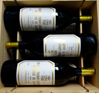 6 Magnums Château PICHON LONGUEVILLE COMTESSE...