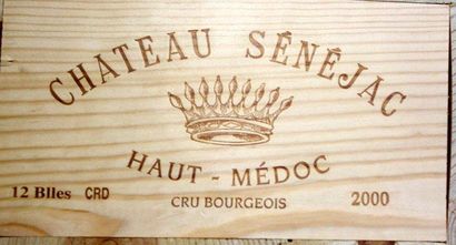 12 Bouteilles Château SENEJAC 2000 - Haut...