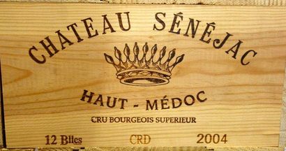 24 Bouteilles Château SENEJAC 2004 - Haut...