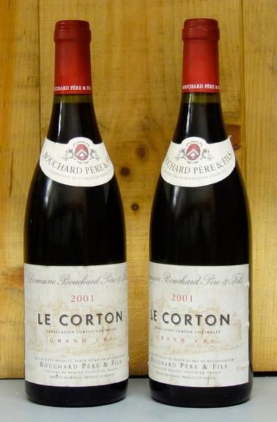 2 Bouteilles LE CORTON 2001 - BOUCHARD