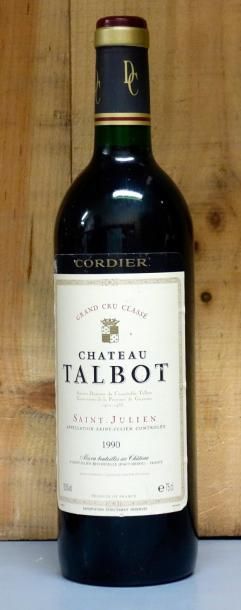 1 Bouteille Château TALBOT 1990 - Saint ...