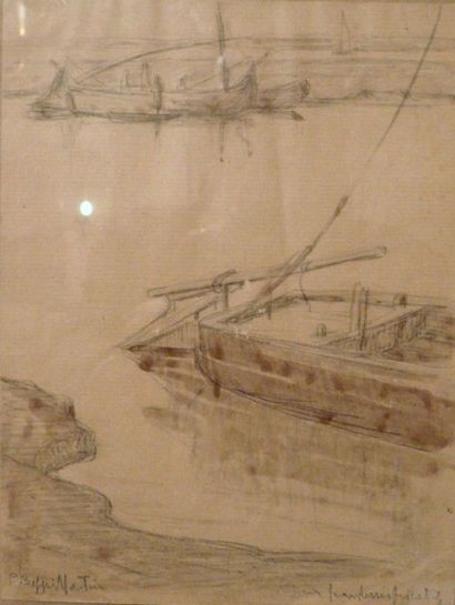Pierre BEPPI-MARTIN (1869-1954)
Felouques...