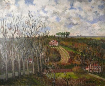 Ch. FAGEL (XXème siècle)
Village d'Urrugne,...