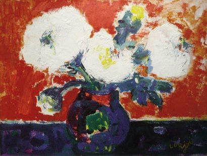 Bernard LORJOU (1908 - 1986)
Bouquet de fleurs...
