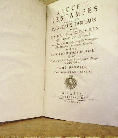 CROZAT
Recueil d'estampes d'après les plus...