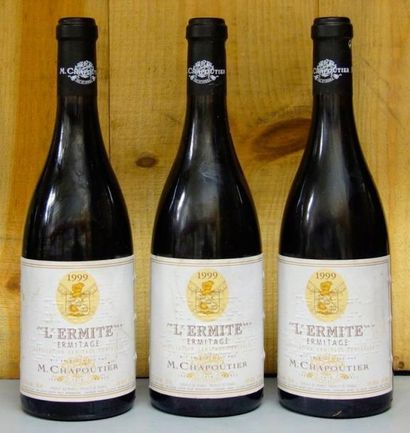 3 Bouteilles ERMITAGE 