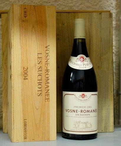 1 Magnum VOSNE ROMANEE - BOUCHARD 2004 Caisse...