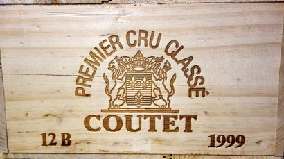 12 Bouteilles Château COUTET 1999 - Barsac...