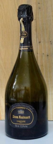 1 Bouteille DOM RUINART 1998 - Champagne