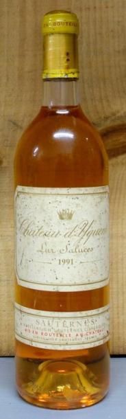 1 Bouteille Château YQUEM 1991 - Sauternes...