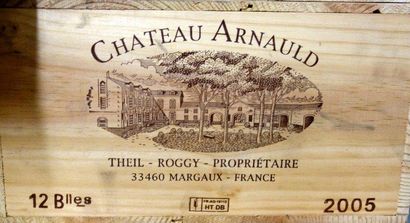 12 Bouteilles Château ARNAULD 2005 - Haut...