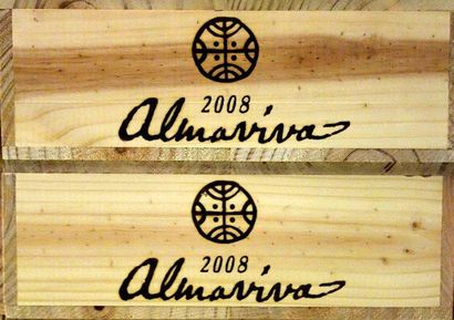 12 Bouteilles ALMAVIVA 2008 - Chili Caisses...