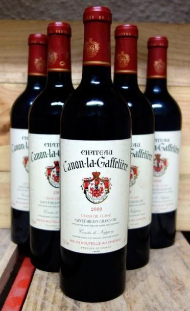 6 Bouteilles Château CANON LA GAFFELIERE ...