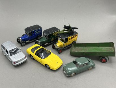Set of miniature vehicles, including MATCHBOX,...