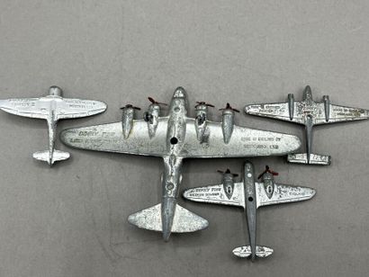 DINKY TOYS - England - Set of 4 airplanes,...