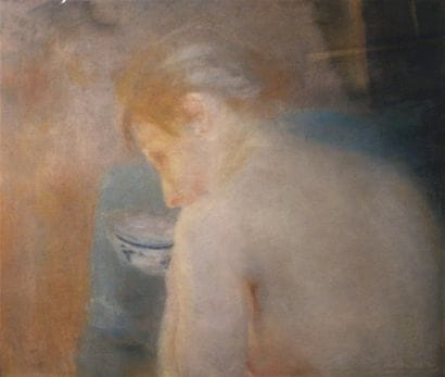 Attribué à Albert BESNARD (Paris 1849-1934)
Portrait...