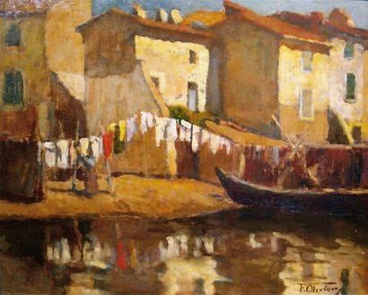 Ferdinand OLIVIER
Les Martigues Huile sur...