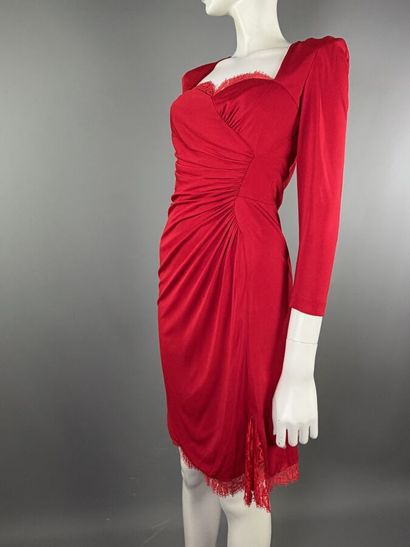 LORIS AZZARO Paris - Années 1990 - Robe cocktail.

En...