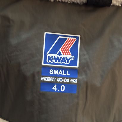 K-WAY - Veste à capuche en polaire et empiècements...