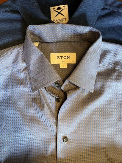 Lot de trois chemises dont deux Eton (taille...