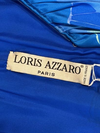 LORIS AZZARO Paris - Robe cocktail.

En satin...