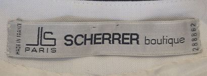 SCHERRER
Ensemble tailleur composé d'une...