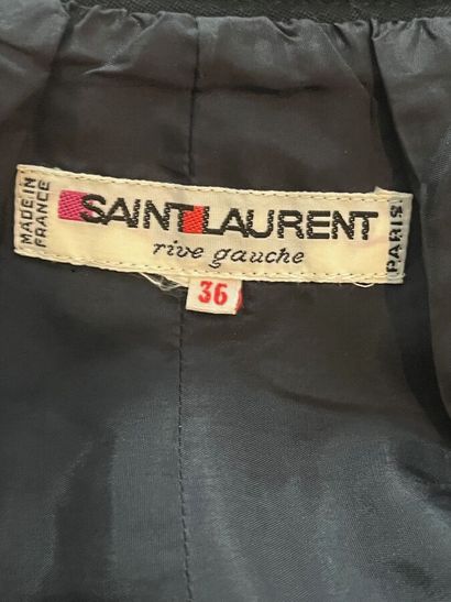 SAINT LAURENT Rive - Gauche - Jupe crayon.

En...