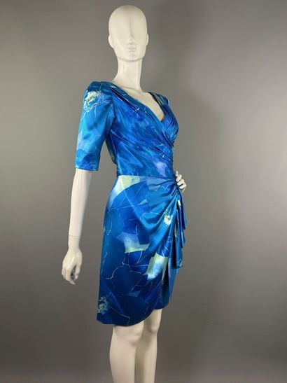 LORIS AZZARO Paris - Robe cocktail.

En satin...